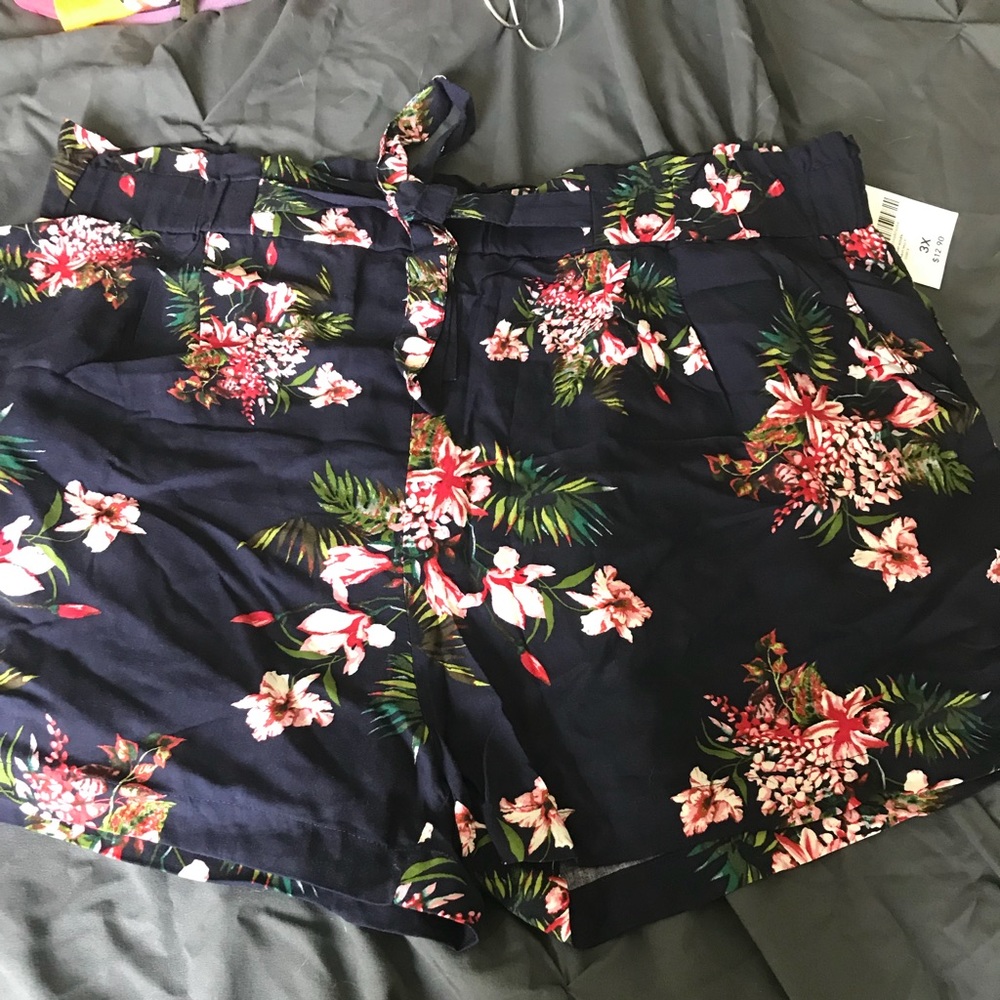 Forever21 Floral Shorts